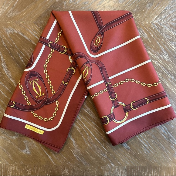 Authentic Cartier Scarf - Picture 8 of 13